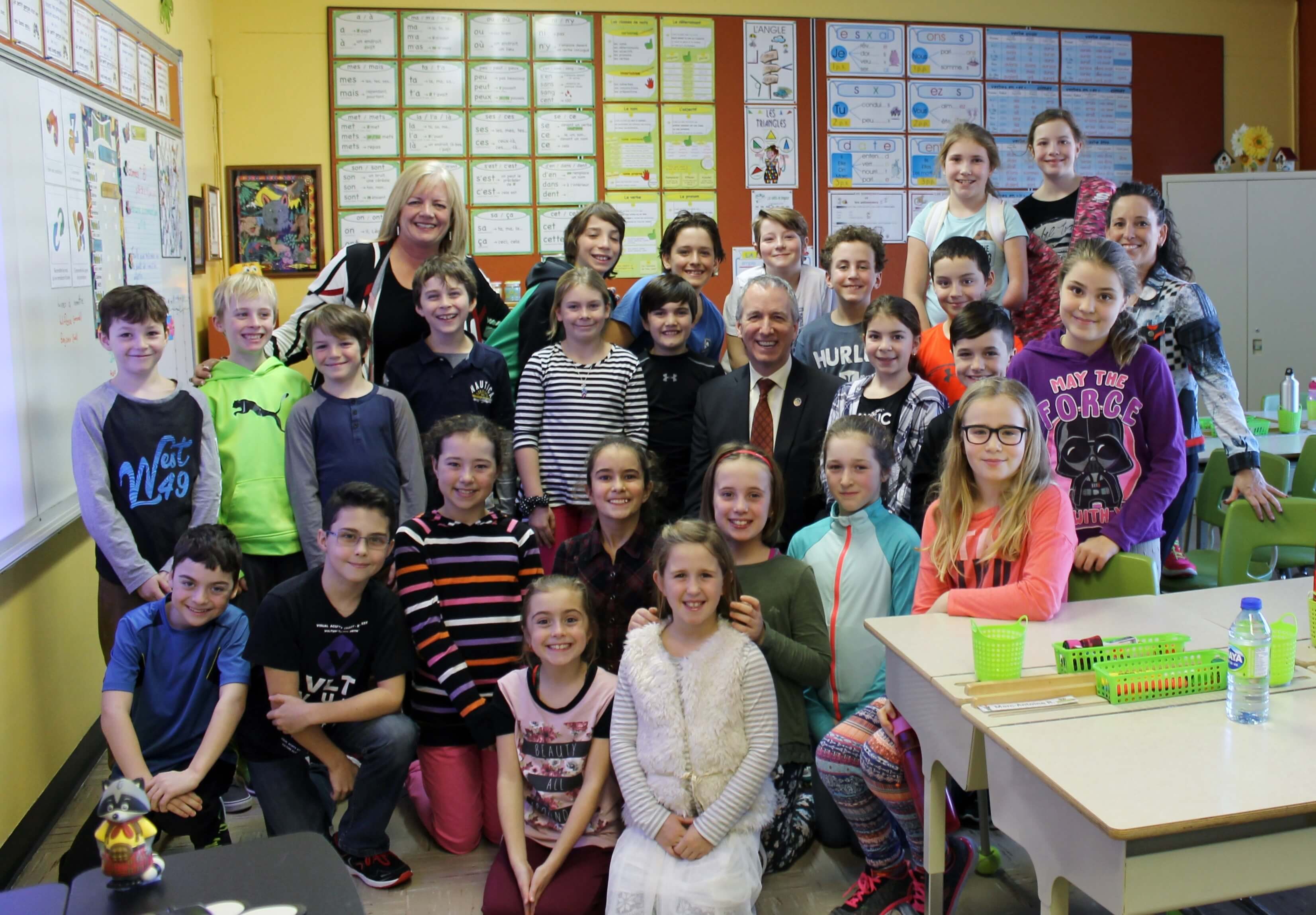 À l’école StLouisdeGonzague « Des jeunes de qui on peut s’inspirer