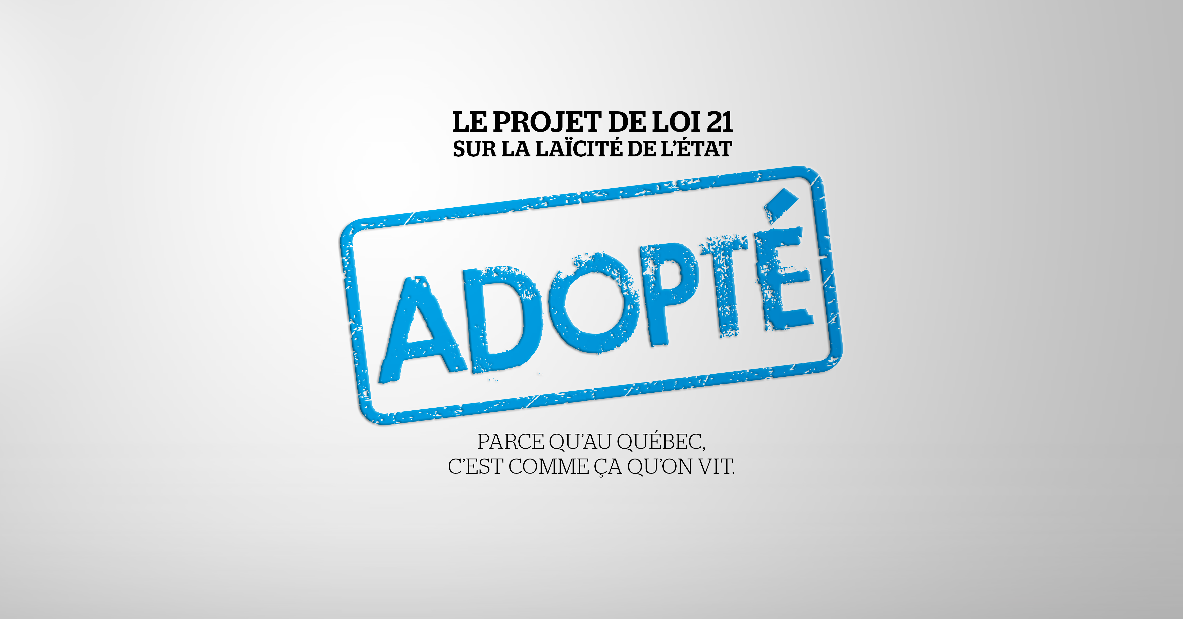 Une loi historique pour le Québec